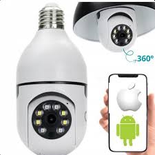 Cámara de Seguridad WiFi 360° con Visión Nocturna a Todo Color