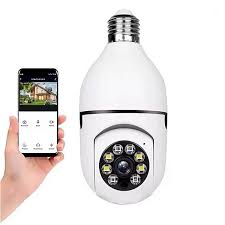 Cámara de Seguridad WiFi 360° con Visión Nocturna a Todo Color